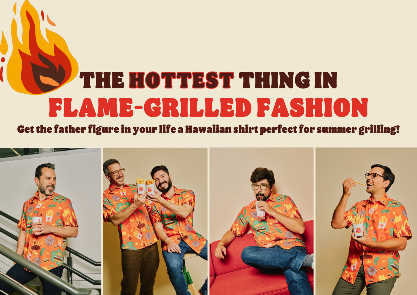 Father's Day Flame-Grilling Shirt